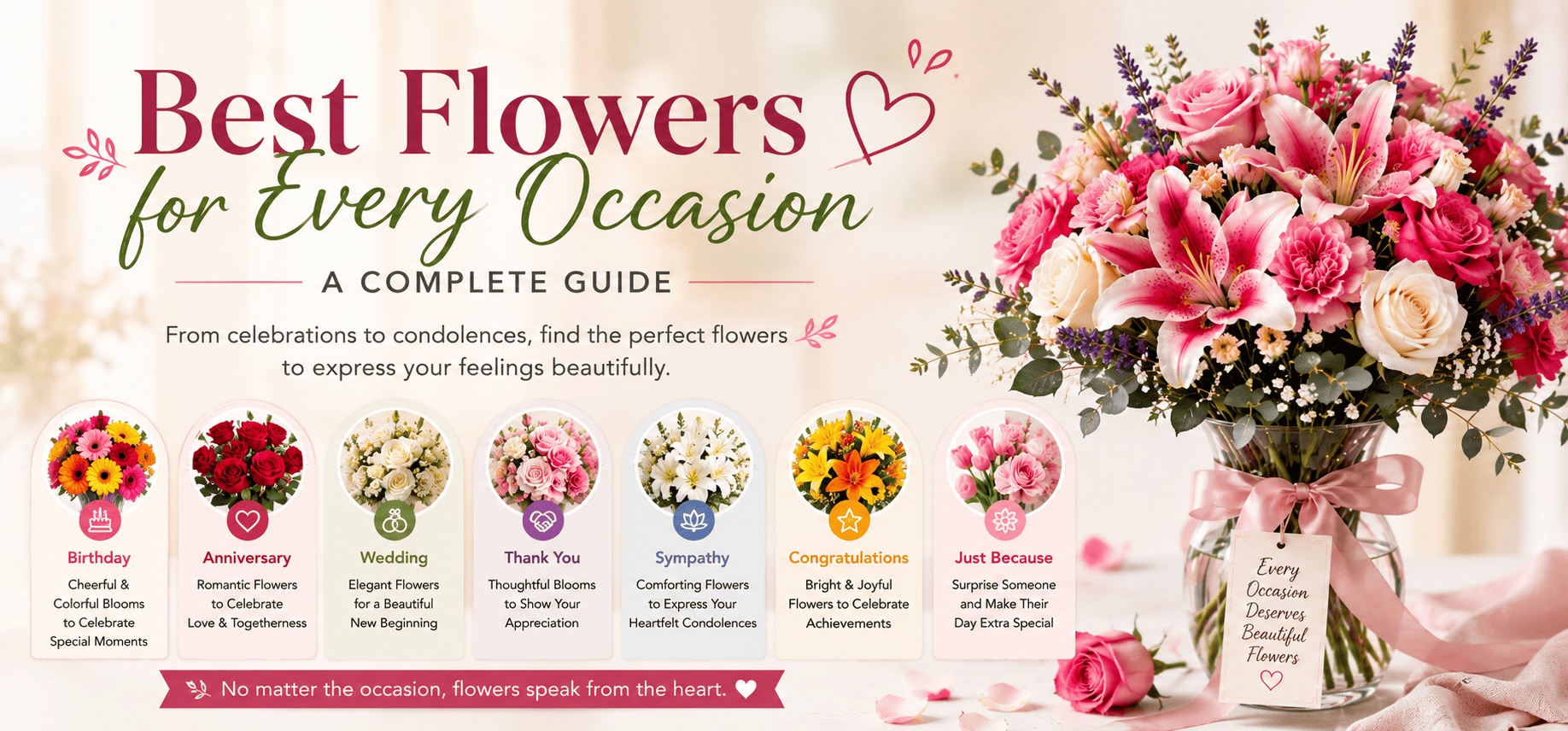 Best Flowers for Every Occasion — A Complete Guide