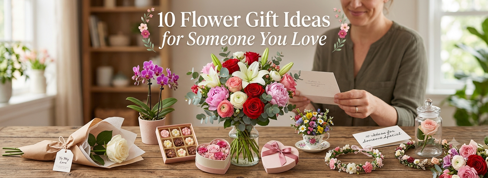 10 Flower Gift Ideas for Someone You Love
