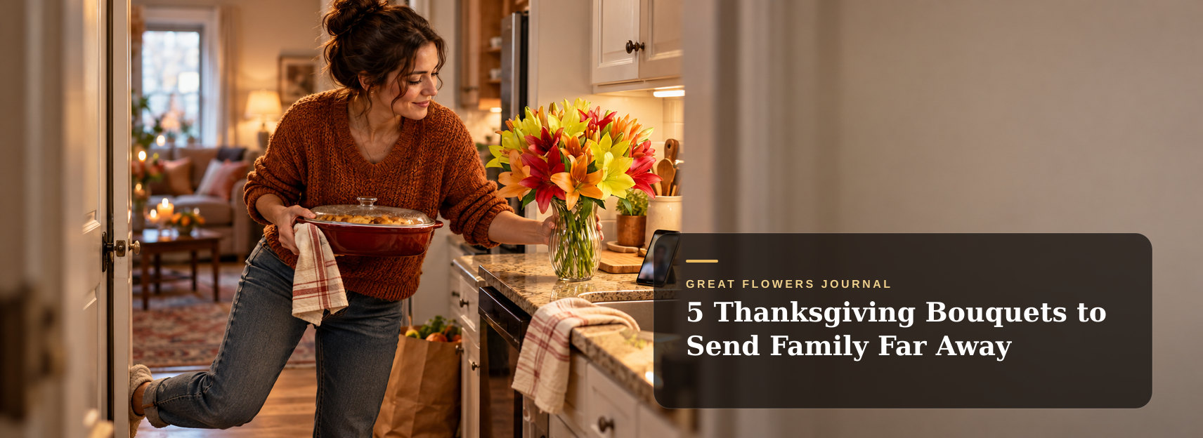 5 Thanksgiving Bouquets to Send Family Far Away