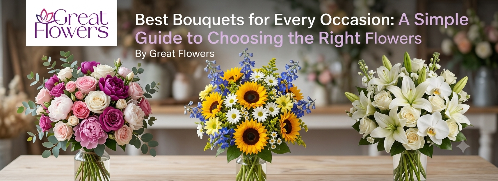 Best Bouquets for Every Occasion: A Simple Guide to Choosing the Right Flowers