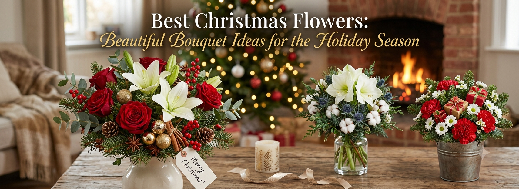 Best Christmas Flowers: Beautiful Bouquet Ideas for the Holiday Season
