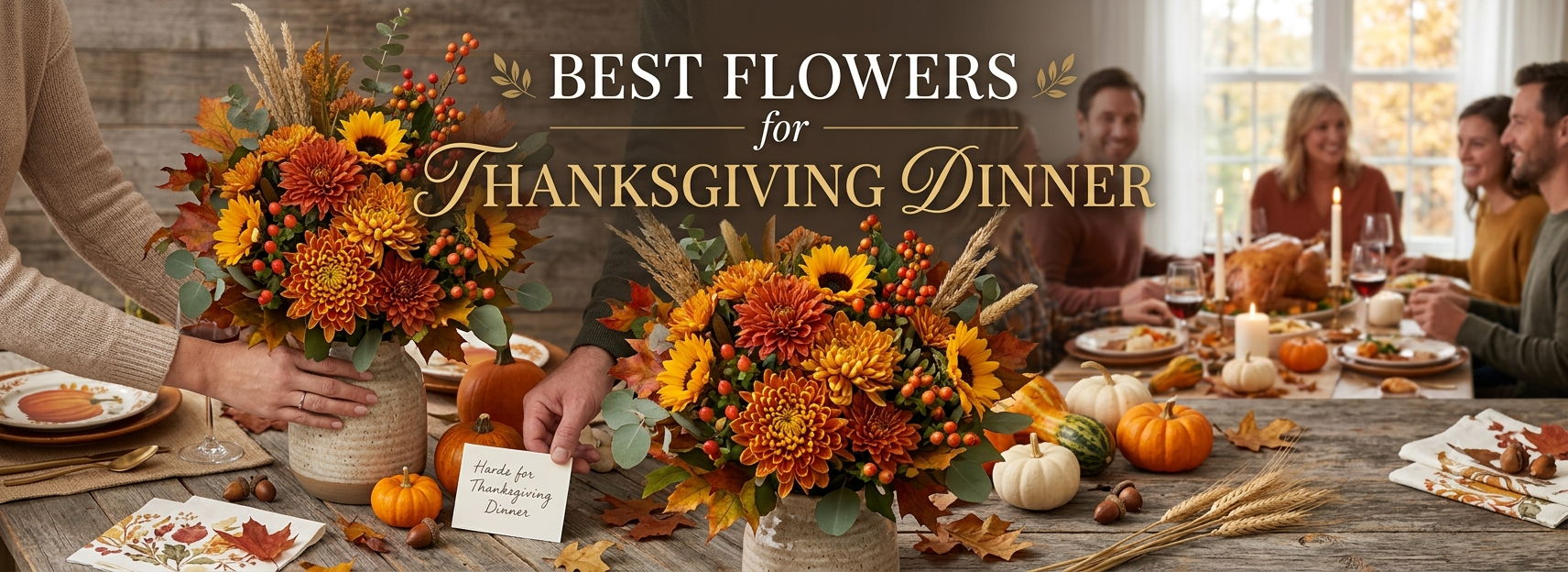 Best Flowers for Thanksgiving Dinner