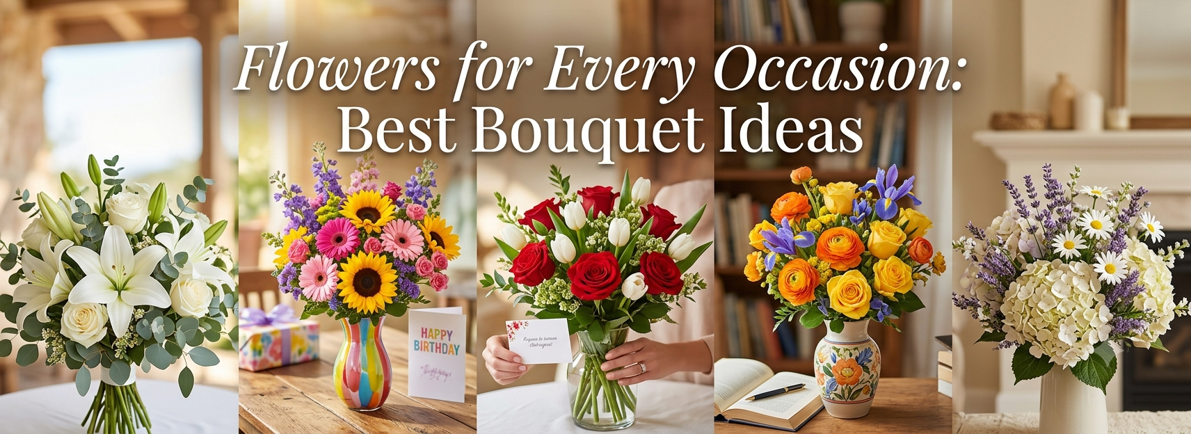 Flowers for Every Occasion: Best Bouquet Ideas