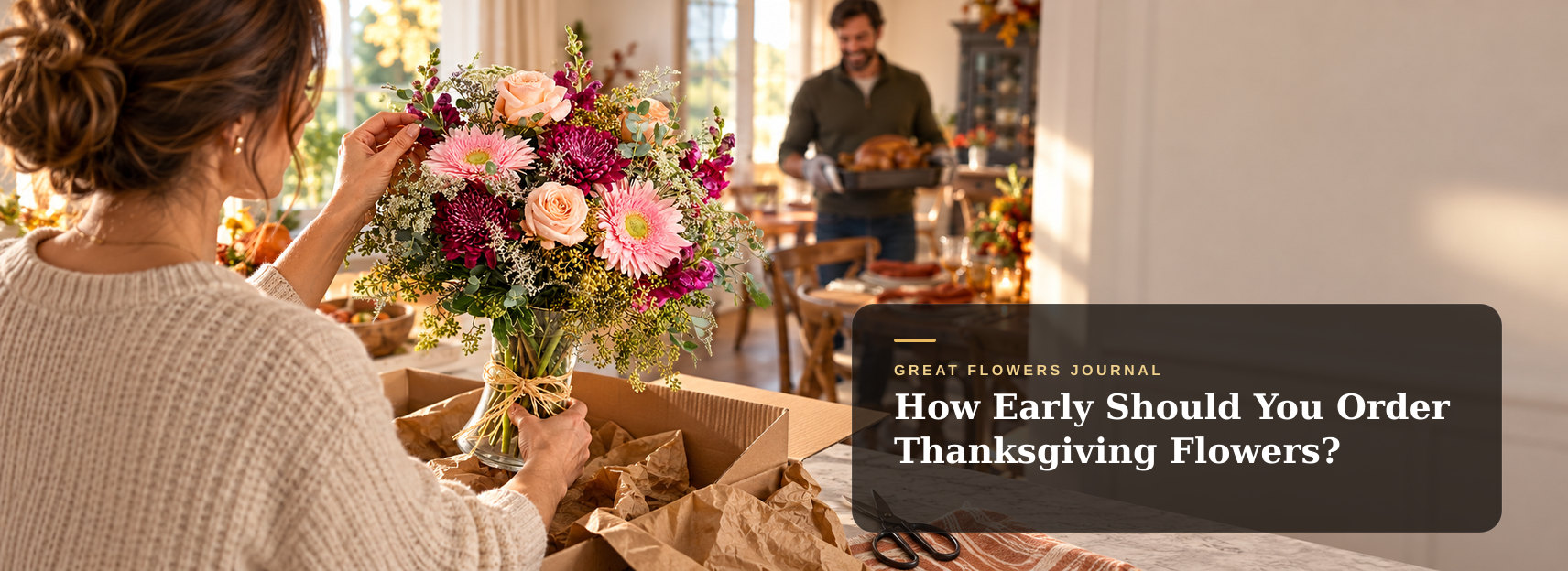How Early Should You Order Thanksgiving Flowers?