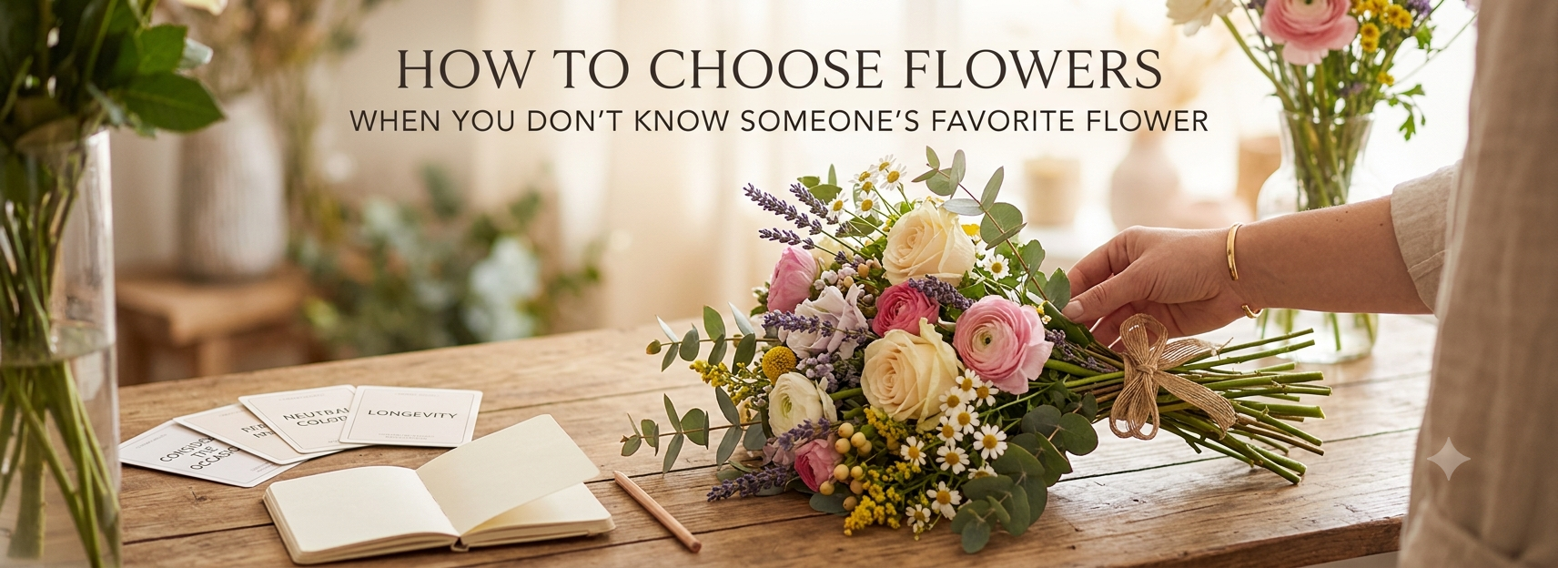 How to Choose Flowers When You Don’t Know Someone’s Favorite Flower