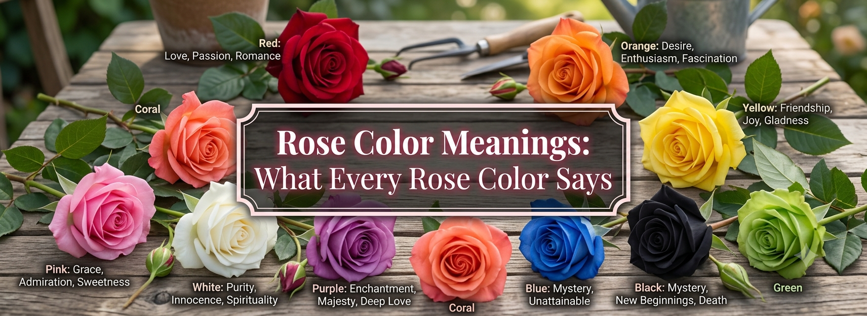 Rose Color Meanings: What Every Rose Color Says