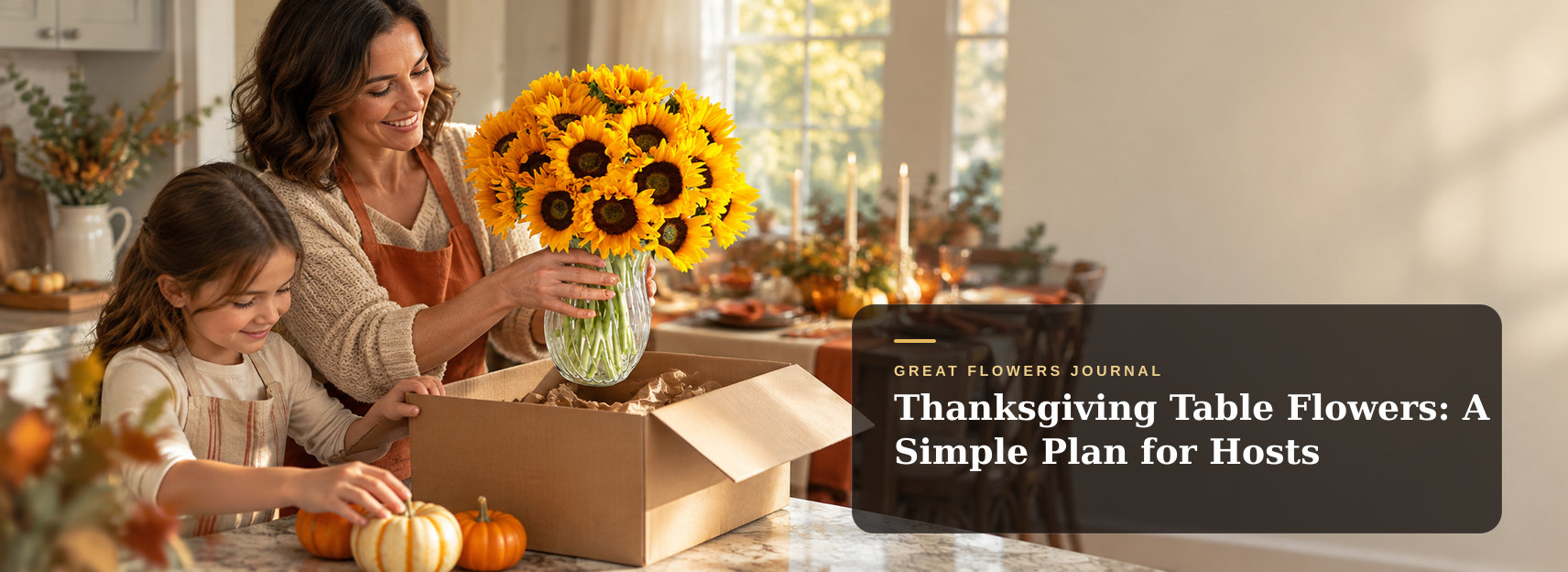Thanksgiving Table Flowers: A Simple Plan for Hosts