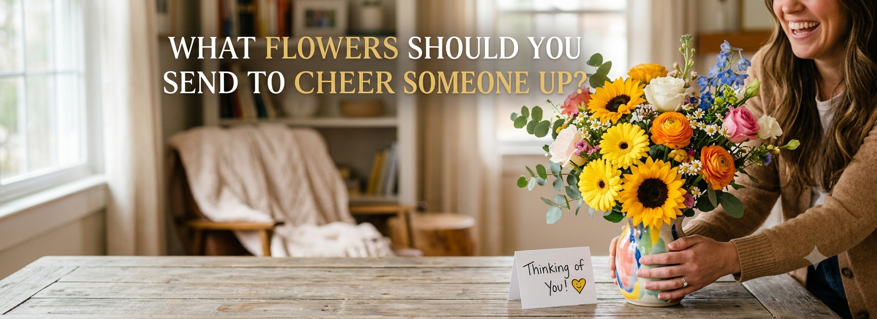 What Flowers Should You Send to Cheer Someone Up?