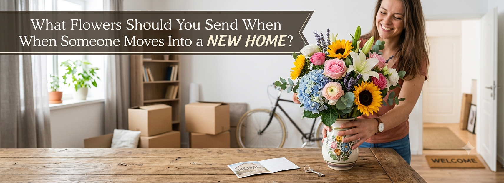 What Flowers Should You Send When Someone Moves Into a New Home?