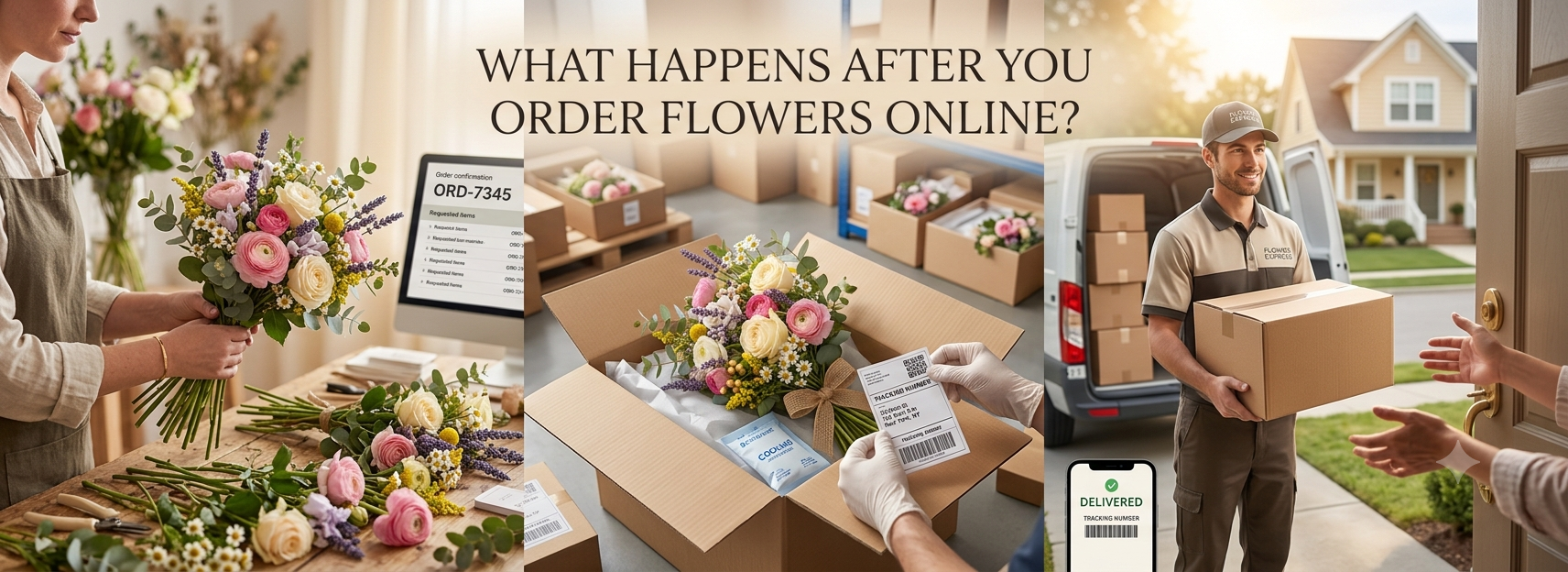 What Happens After You Order Flowers Online?