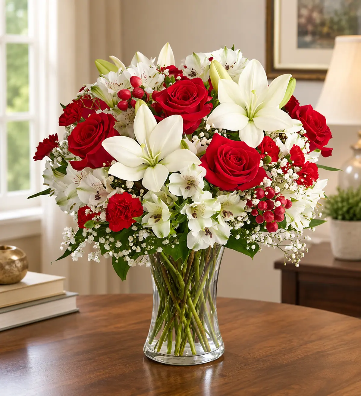 Romantic Red & White